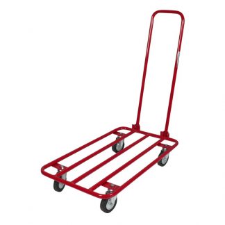 Carrelli pianale in tubolare con manico pieghevole maxi
