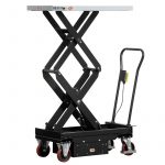 Carrelli piattaforma sollevamento elettrici a doppio pantografo IZD500EL 500 Kg