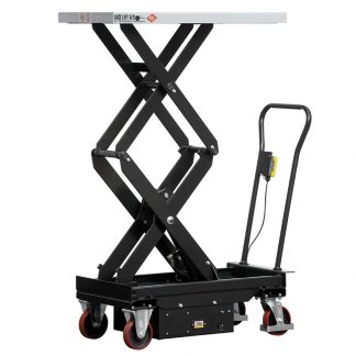 Carrelli piattaforma sollevamento elettrici a doppio pantografo IZD500EL 500 Kg