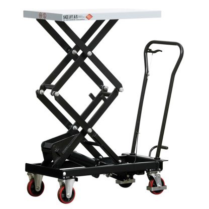 Carrelli piattaforma sollevamento manuali a doppio pantografo IZD150 150 Kg