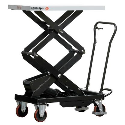 Carrelli piattaforma sollevamento manuali a doppio pantografo IZD500 500 Kg