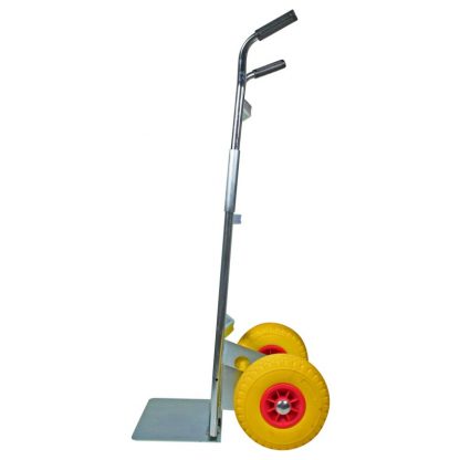 Carrello pieghevole zincato ruote antiforatura