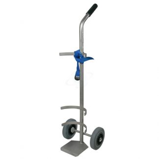 Carrelli portabombole ambienti sanitari10/14 litri acciaio inox