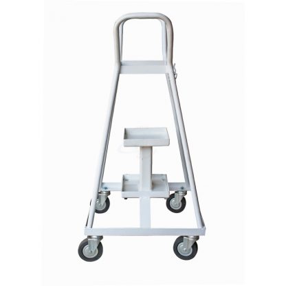 Carrelli portabombole ambienti sanitari 4 ruote gommate 5/7 litri