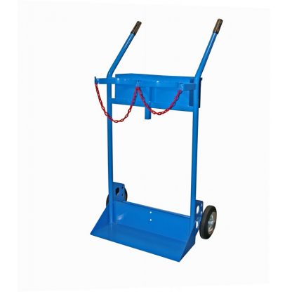 Carrello Portabombole biposto con cassetta litri 40/50