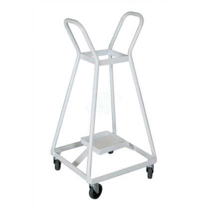 Carrelli portabombole 4 ruote gommate 10/14 litri