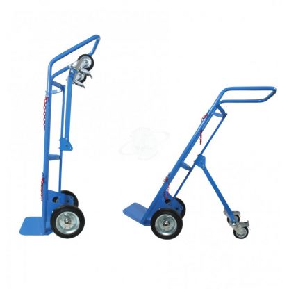 Carrelli Portabombole 40/50 litri trasformabile ruote freno