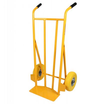Carrelli portacasse per corrieri a spalla curva con ruote antiforatura