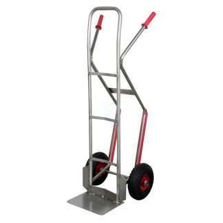 Carrelli PortaCasse in acciaio inox con pala scivolo forche e scaricafacile