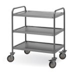 Carrelli ristorazione servizio 2 3 ripiani