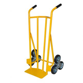 Carrelli saliscale 6 ruote spalla curva
