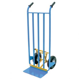 Carrelli portacasse piastra grande con sistema scaricafacile