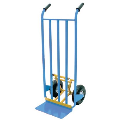 Carrelli portacasse piastra grande con sistema scaricafacile
