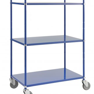 Carrello alto 3 ripiani leggero in lamiera verniciata KM4123-B