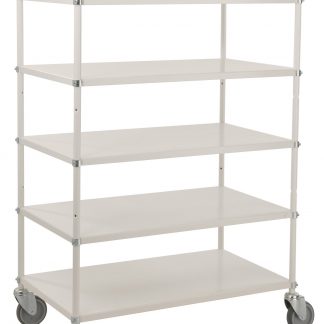 Carrello alto 3 ripiani leggero in lamiera verniciata KM4124