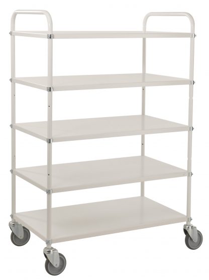 Carrello alto 3 ripiani leggero in lamiera verniciata KM4124