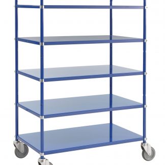 Carrello alto 3 ripiani leggero in lamiera verniciata KM4124-B