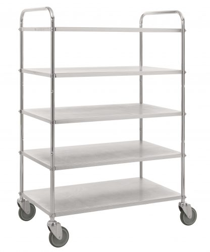 Carrello alto 3 ripiani leggero in lamiera verniciata KM4124-E