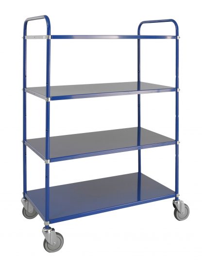 Carrello alto 3 ripiani leggero in lamiera verniciata KM4125-B