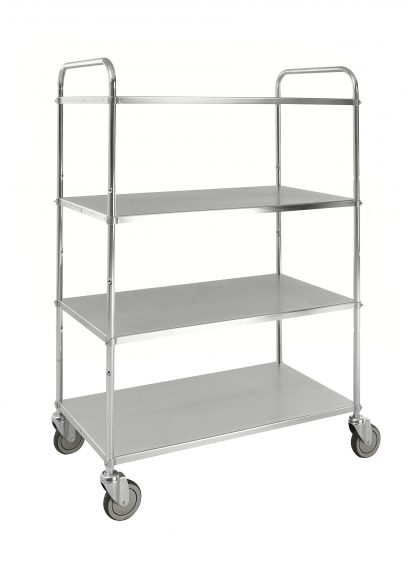 Carrello alto 3 ripiani leggero in lamiera verniciata KM4125-E