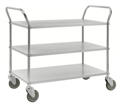 Carrello alto 3 ripiani leggero in lamiera verniciata KM4148-E