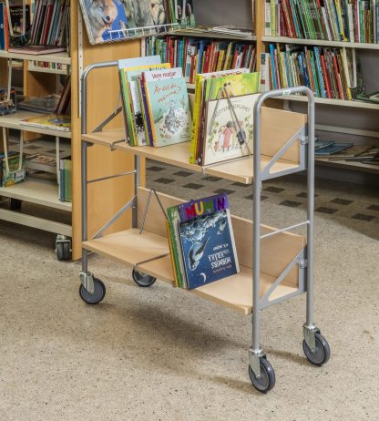 Carrello archivio biblioteca per documenti KM156
