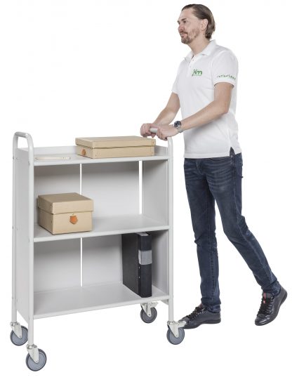 Carrello archivio per documenti KM158 pannellato
