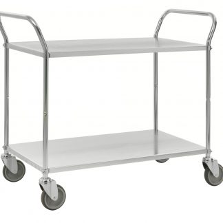 Carrello con colori tenuti 2 ripiani KM4105-E