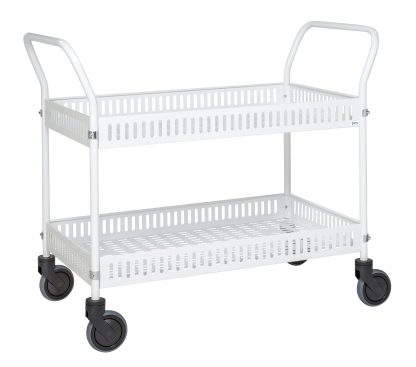 Carrello con due vasche forate KM4200