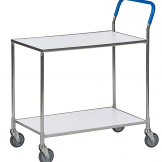 Carrello di servizio piccolo con 2 ripiani KM1720-6