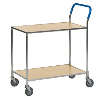 Carrello di servizio piccolo con 2 ripiani KM1720-BJ