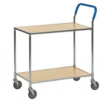 Carrello di servizio piccolo con 2 ripiani KM1720-BJ
