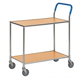 Carrello di servizio piccolo con 2 ripiani KM1720-BO