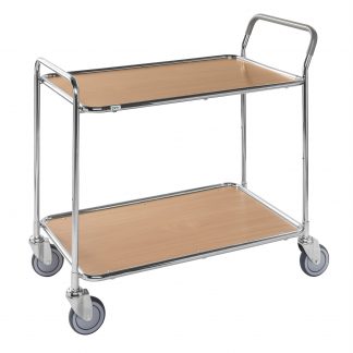Carrello di servizio piccolo con 2 ripiani KM30770-BO
