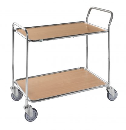 Carrello di servizio piccolo con 2 ripiani KM30770-BO