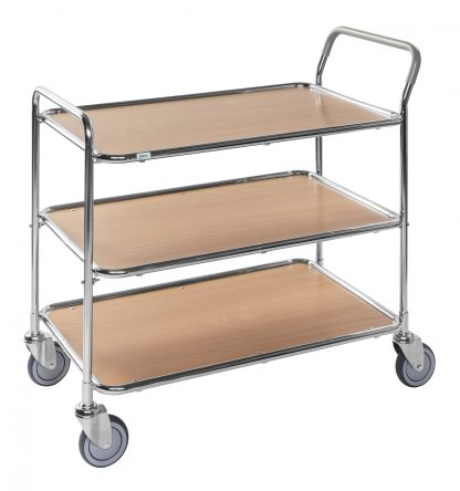 Carrello di servizio piccolo con 2 ripiani KM30773-BO