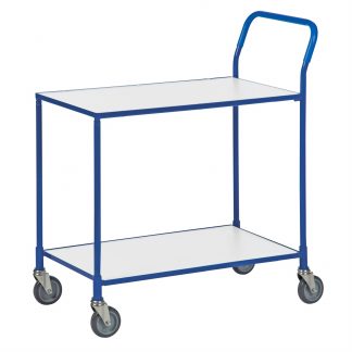 Carrello di servizio piccolo con 2 ripiani KM3730-6