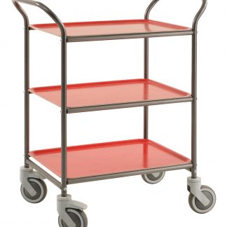 Carrello di servizio semplice e pratico con 3 ripiani KM1620-AR