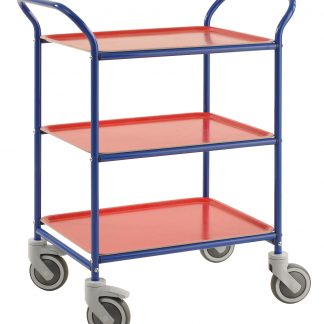 Carrello di servizio semplice e pratico con 3 ripiani KM1620-BR