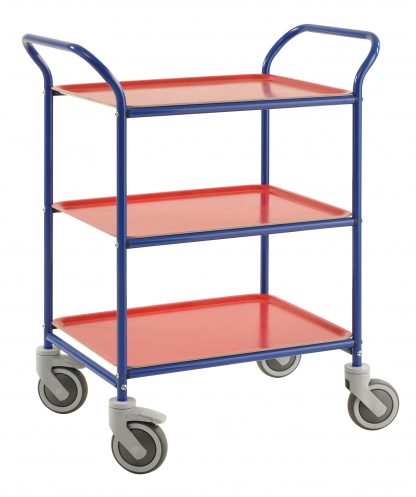 Carrello di servizio semplice e pratico con 3 ripiani KM1620-BR