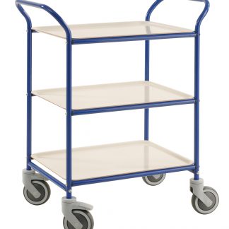 Carrello di servizio semplice e pratico con 3 ripiani KM1620-BV