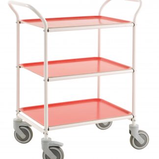 Carrello di servizio semplice e pratico con 3 ripiani KM1620-VR