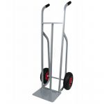 Carrello in alluminio con ruote pneumatiche