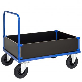 Carrello pianale con bordi KM335-2L
