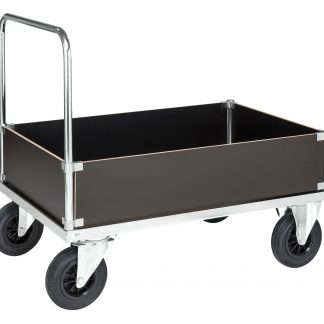 Carrello pianale con bordi KM535-2L