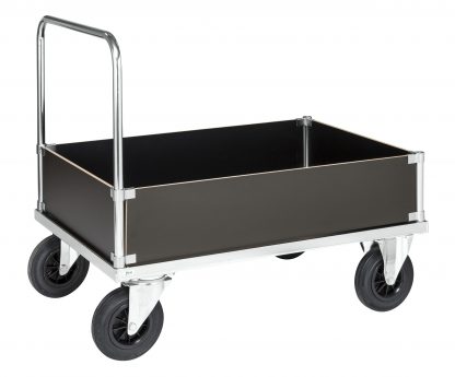Carrello pianale con bordi KM535-2L