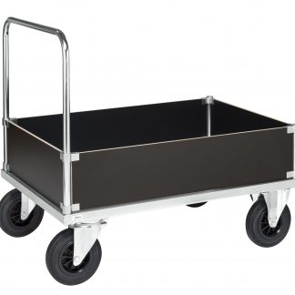 Carrello pianale con bordi KM635-2L