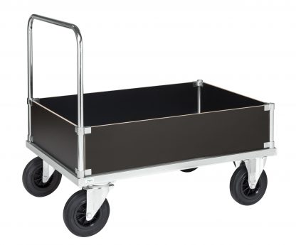 Carrello pianale con bordi KM635-2L