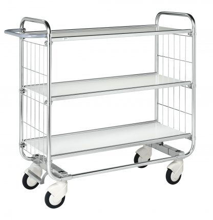 Carrello porta tutto ripianii altezza variabile KM8000-3L-CL