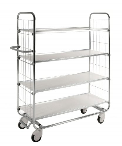Carrello porta tutto ripianii altezza variabile KM8000-4XL-CL